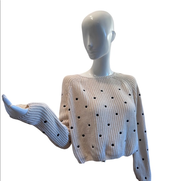 Forever 21 crop sweater top size medium - Picture 3 of 9